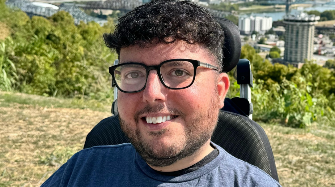 Magnolia sitting on a horse with her family—her parents, Jenny and AJ, and her brother, Grayden.