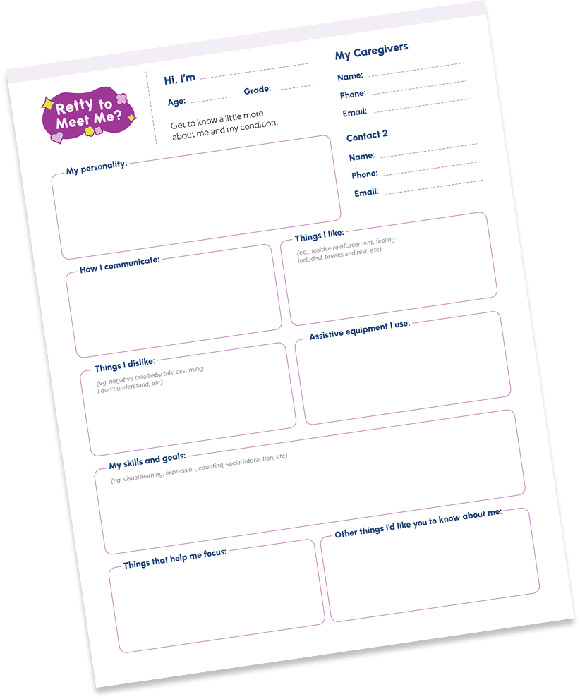 Printable Profile Preview