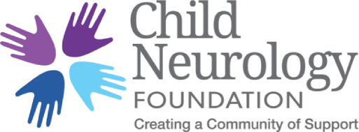 Child Neurology Foundation, creating a community of support, logo.